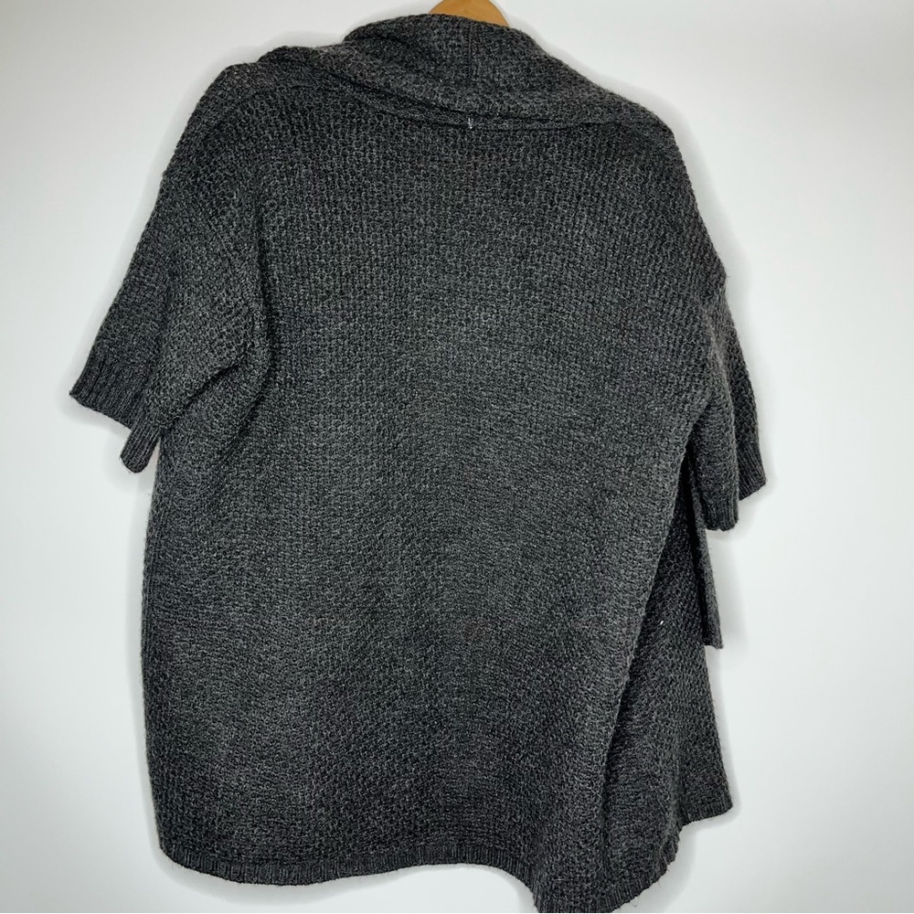 Ann Taylor LOFT Black double layered Cardigan - Picture 10 of 12